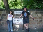Beatles Tour - Penny Lane (not the original street sign - it gets nicked about once a week at least)