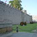 Dinner by the Cardiff castle walls