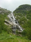 Scottish Highlands - at  the waterfall