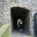 Scotland Edinburgh - one of the tiny passages built under the houses to get to the courtyards