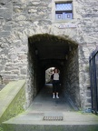 Scotland Edinburgh - one of the tiny passages built under the houses to get to the courtyards