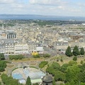 Scotland Edinburgh - panorama from the castle (view full-size image)