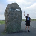 On the Road - bye-bye Scotland.