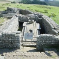 Hadrians Wall - Housesteads - flushing toilet block
