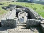 Hadrians Wall - Housesteads - flushing toilet block