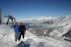 Justin and Scott on top of the world