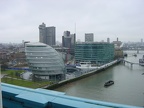 Views from the top of Tower Bridge - upriver onto new Council Chambers