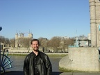 Micha in front of Towerof London