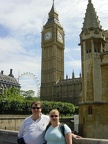 Mark and Jenny in front of Big Ben