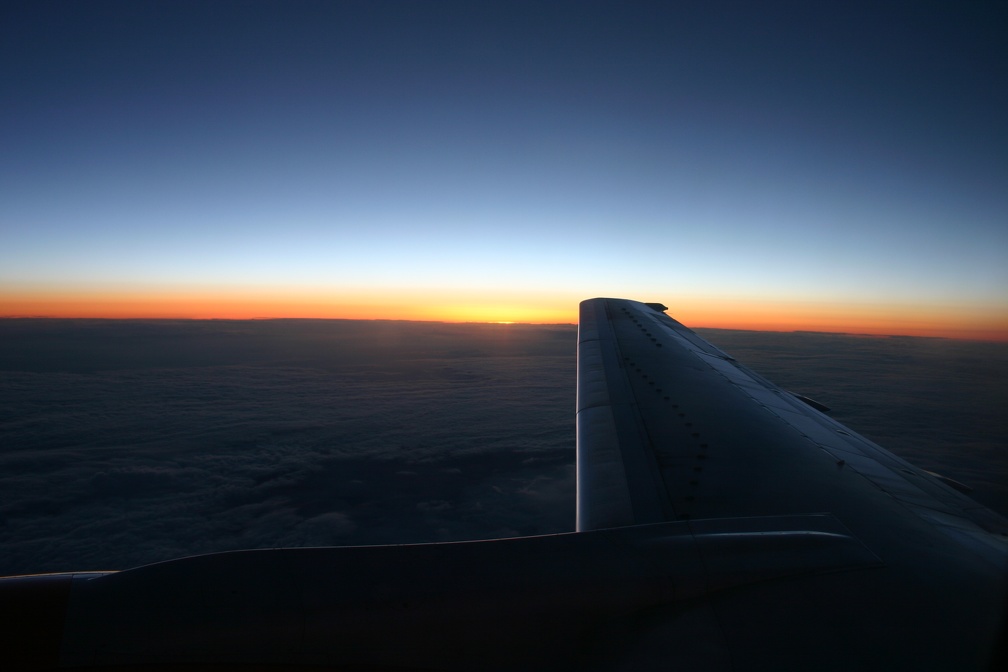 Sunset on the way to Mallorca