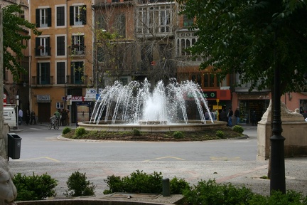 A fountain 