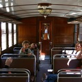 Old fashioned train carriage
