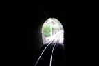 In a tunnel