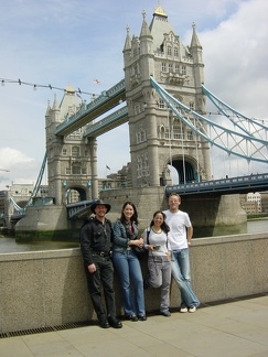 with micha, isa and radek at london