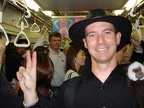 Micha on the Tokyo Underground