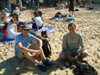 Simon and Jake on Manly Beach