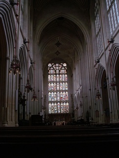 Bath - inside the cathedral