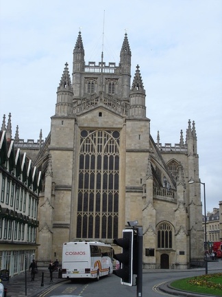 Bath - the cathedral (rear)
