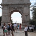 An arch near the Roman Colosseum