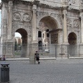 Micha at the Arco di Costantine