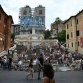 The Piazza di Spagna, or Spanish Steps
