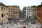 And another view from the Spanish Steps