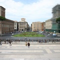 View from the Vittoria Emamanuelle II Monument onto the Piazza Venezia