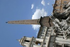 Obelisk on the Fontana dei Fiumi in the Piazza Navona