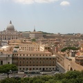 St. Peters and the Vatican City as seen from the Castel S. Angelo