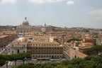 St. Peters and the Vatican City as seen from the Castel S. Angelo