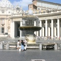 Fountain on the Piazza San Pietro