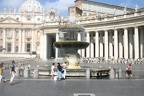Fountain on the Piazza San Pietro