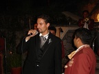 the groom singing