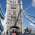 Arcelia and Uli on Tower Bridge