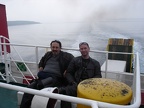 On the ferry to the Orkneys