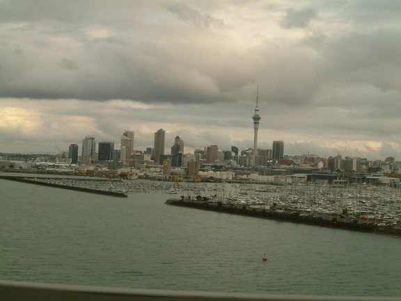 51 - Auckland from the harbour bridge