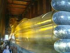 The reclining Buddha of Wat Po