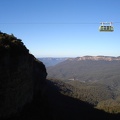 in the Blue Mountains - Skyrail over abyss