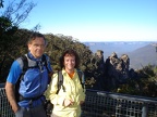 Warren &amp; me at the &quot;Three Sisters&quot; rockformation in the Blue Mountains