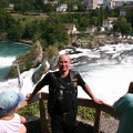 Micha at the Rheinfall