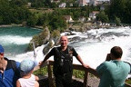 Micha at the Rheinfall