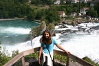 Dani at the Rheinfall