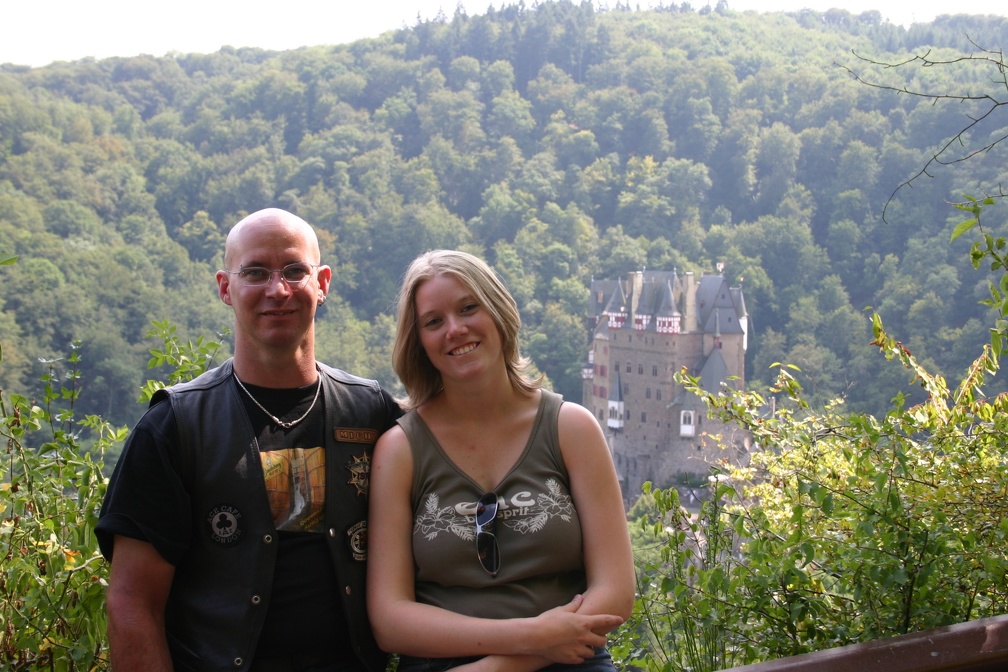 Micha and Jenny near Burg Eltz