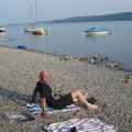 Micha relaxing at Lake Constance