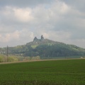 Trosky Castle (Hrad Trosky), towering over the surrounding landscape