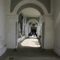?eský Krumlov castle walkway