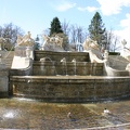 Castle gardens fountain