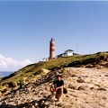 At the Cape Moreton lighthouse.