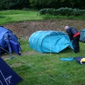 Setting up camp