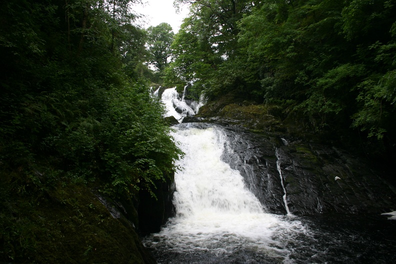 Swallow Falls from the bottom